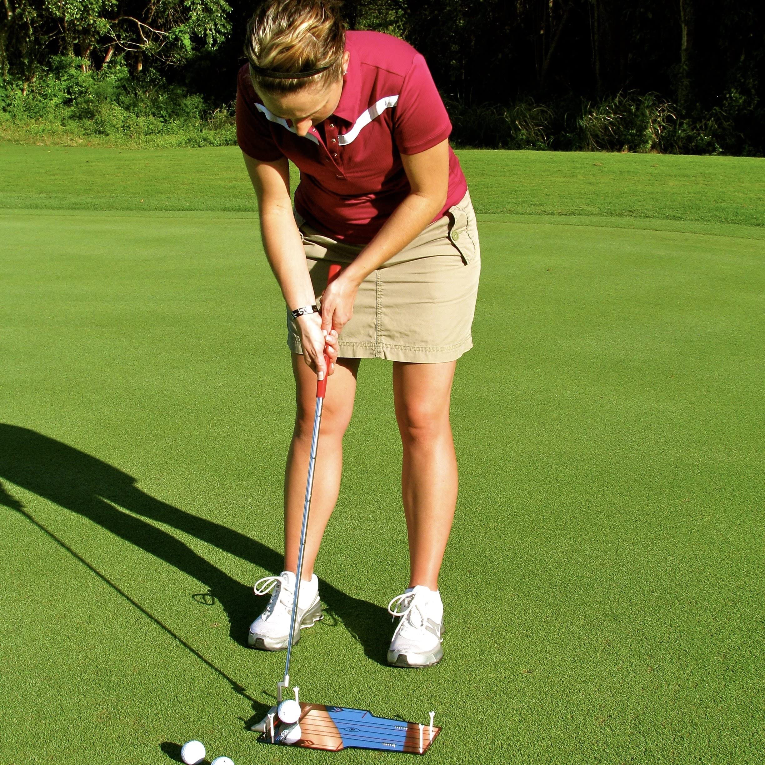 EyeLine Golf Edge パター練習器具 パッティングミラー 袋付き EyeLine Golf Edge パター練習器具 パッティングミラー 袋付き